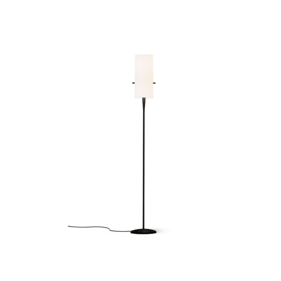 Serien Lighting LED-Stehleuchte CLUB FLOOR S schwarz/Chintz weiß CL2102 4260548468892