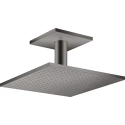 Hansgrohe AXOR ShowerSolutions Kopfbrause 300x300 mm 1 Strahl Deckenmontage Brushed Black Chrome