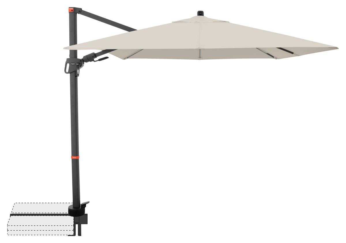 Doppler Ampelschirm myZone AX - Für flexible Beschattung und zuverlässigen UV-Schutz