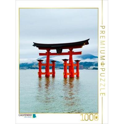 CALVENDO Puzzle Der Itsukushima-Schrein | 1000 Teile Lege-Größe 64 × 48 cm Foto-Puzzle für glückliche Stunden