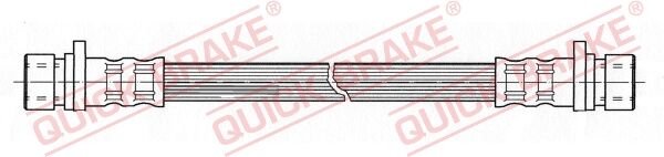 Quick Brake Bremsschlauch 27.022 Für Honda Rover