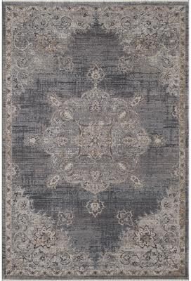 Domani Greige Vintage Medallion Area Rug