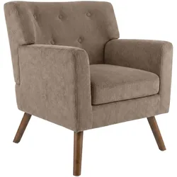 CLP Sessel Kioni Cord - Farbe: taupe