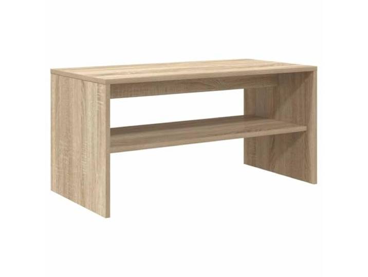 KUPTYERFG TV-Schrank Sonoma-Eiche 80x40x40 cm Holzwerkstoff Lowboard Vielseitiges Mediencenter und Beistelltisch für Wohnzimmer. Bietet praktische Ablagefläche für Receiver, Bücher und Deko.