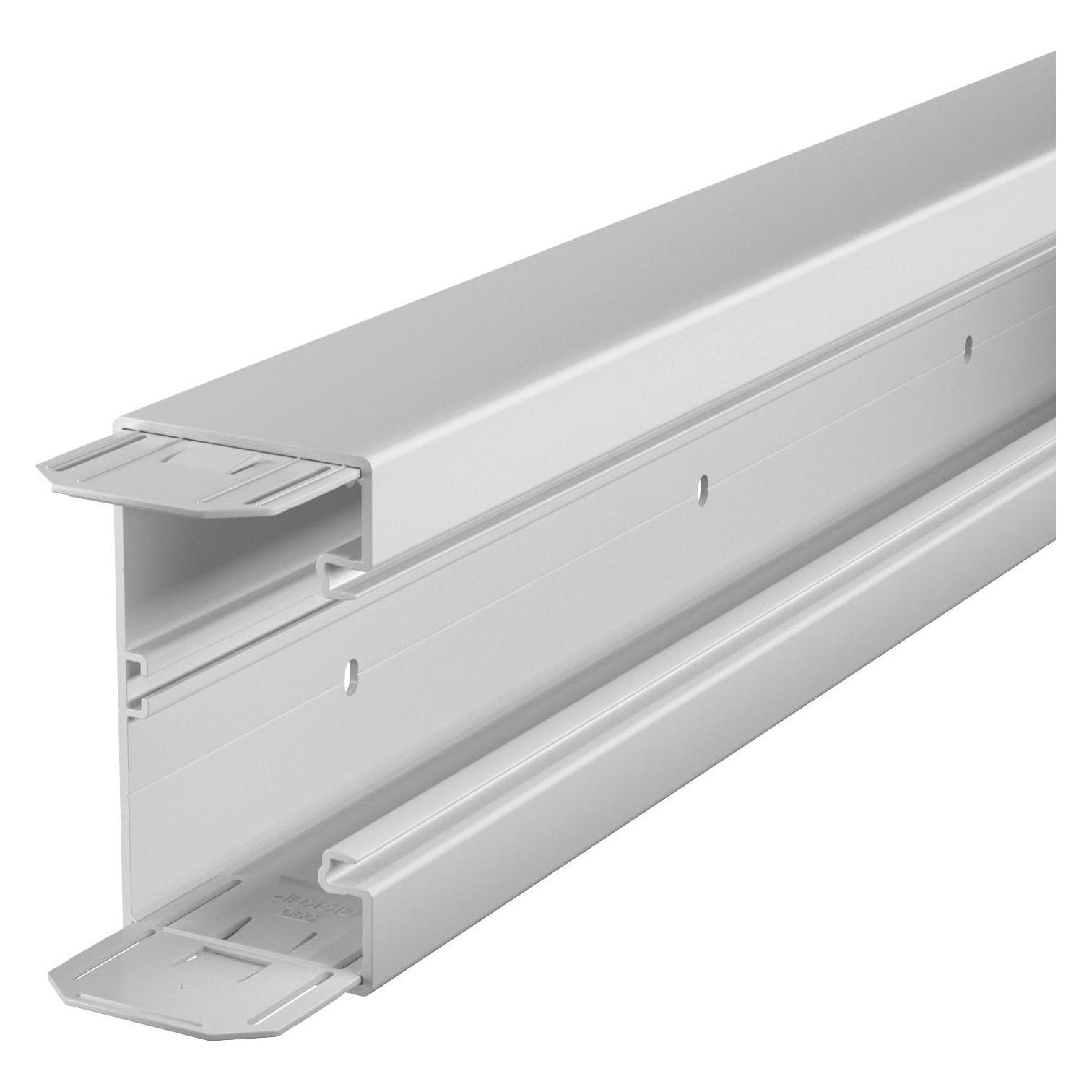 OBO Bettermann OBO GK-70130LGR Geräteeinbaukanal 70x130x2000 PVC lichtgrau (200 cm) (6274502)