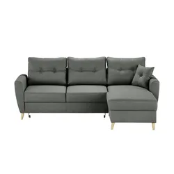 Ecksofa  Carla ¦ grau ¦ Maße (cm): B: 230 H: 93 T: 159.0