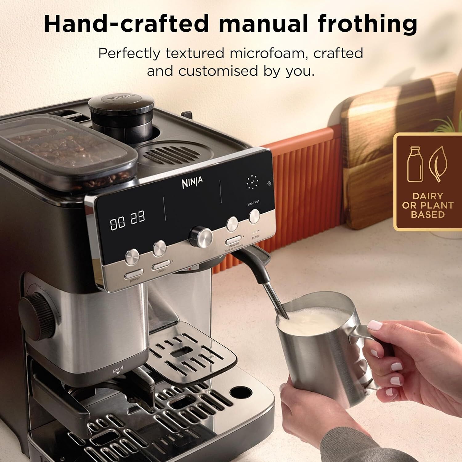 Ninja Luxe Café Mini 2-in-1 Espresso and Filter Coffee Machine ES301UK