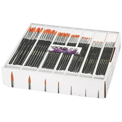 Creativ Company, Pinsel, Ronde Penselen - 7 maten, 84st. (1 mm)