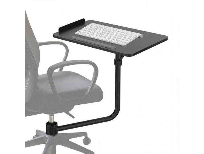 Tablette pour clavier - MACLEAN - MC-139 - Se fixe sur chaise/fauteuil - Plateau 66x30 cm - Charge 5 kg