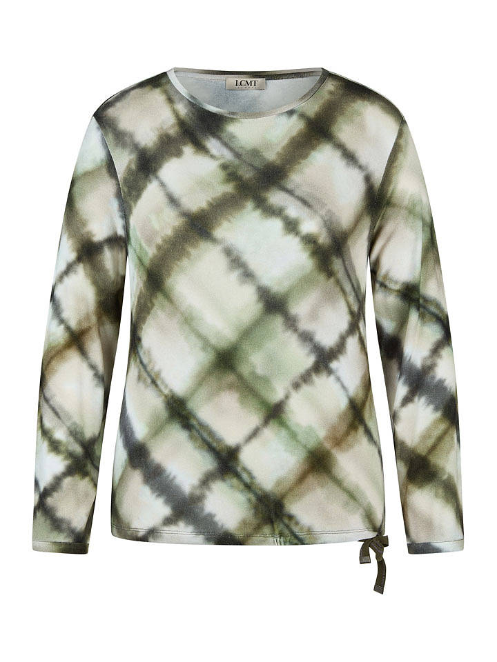 LCMT Le Comte Longsleeve in Grün/ Dunkelgrün - 46