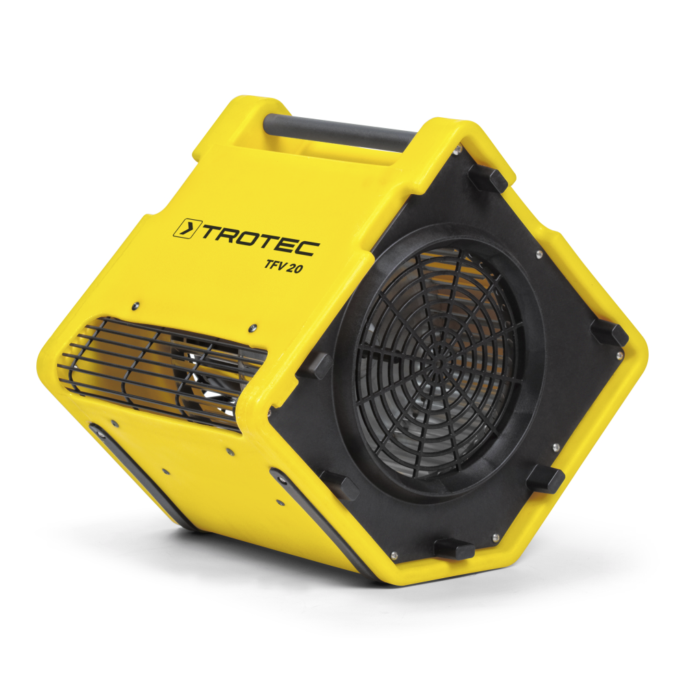 TROTEC TFV 20 Turbolüfter: Flexibel, Robust und Effizient für Trocknungsarbeiten