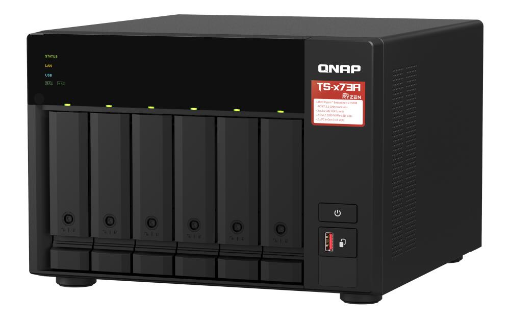 QNAP Systems QNAP NAS TS-673A-8G 6-Bay