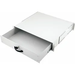 Equip Abschliessbare Schublade 19', 2HE, RAL7035 Grau