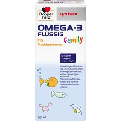 Doppelherz system OMEGA-3 FLÜSSIG family 250 ml Flüssigkeit zum Einnehmen