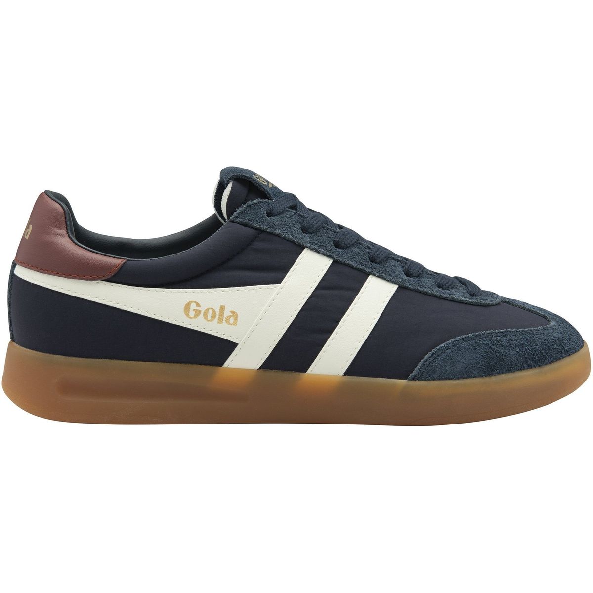 Gola Cyclone Nylon Sneaker Men navy/off white/red ochre/gum (EW) 42 CMB871-EW-42-navyoffwhiteredochregum