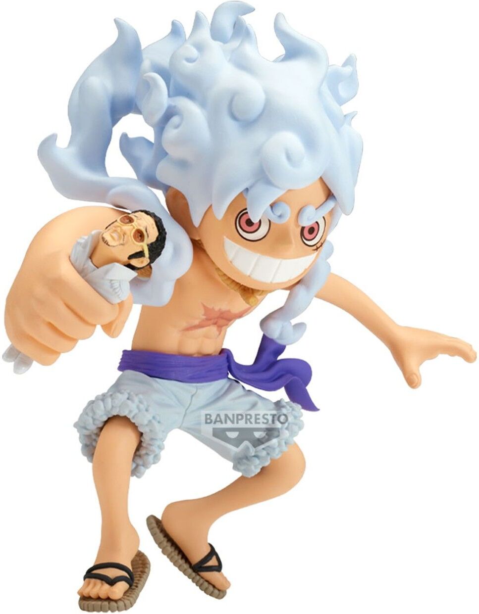 Banpresto Mega World Collectable: One Piece - Monkey D.Luffy Statue (13cm)