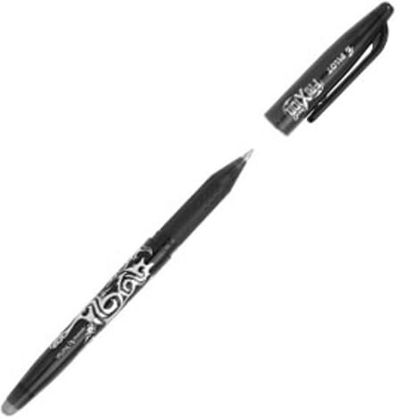 Pilot Caneta  Frixion Preta   Apagável   0.4mm