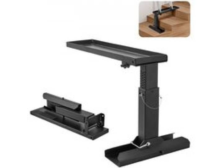 VEVOR Ladder Leveler, 756,92 x 289,5-457,2 mm, Ladderstabilisator voor stalen ladders, Opvouwbare ladderpoot leveler, Gebruiksvriendelijke pootstabilisator, Accessoire voor uitschuifbare ladder