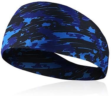Inspired Living Womens Anti Sweat Sports Sweatband Lightweight Gym & Running Headband b