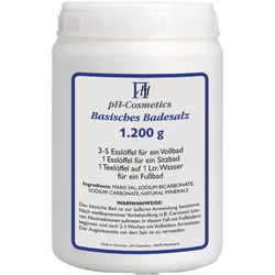 Basisches Badesalz (1200 g) - pH-Cosmetics