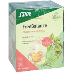 Freebalance Gerstengras-Birke Tee Bio Salus Filterbeutel