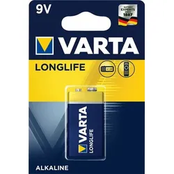 Varta Longlife Extra 9V Einwegbatterie Alkali