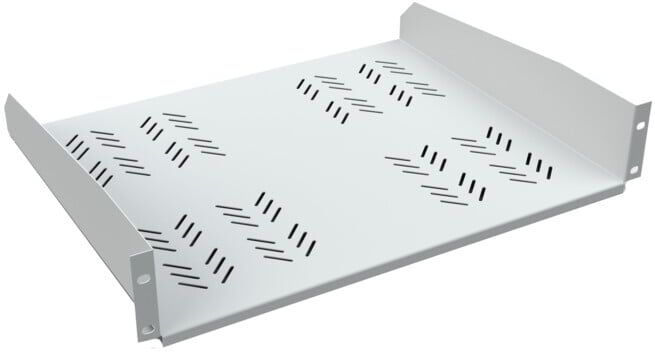 Enoc Étagère 19 pouces 370T gris MHF 19370-RAL 7035 (50565)