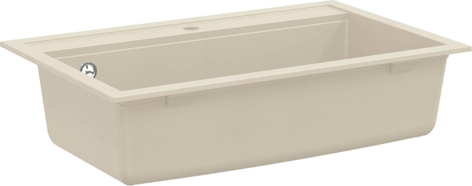 Waschbecken Beige 795 x 505 mm Granit