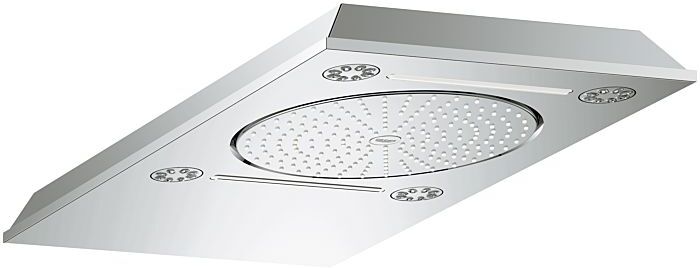 Grohe Rainshower F-Series 15" Kopfbrause 27938001 chrom, 381 x 677 mm, 3 Strahlarten