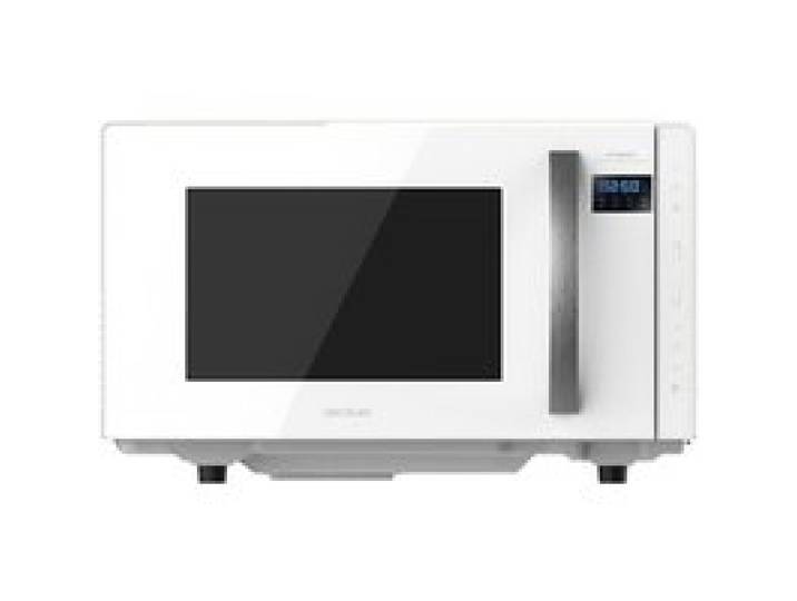 Cecotec Micro-ondes sans plaque GrandHeat 2300 Flatbed Touch White. Capacité 23 litres Puissance 800 W 8 fonctions préréglées
