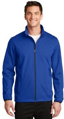 Port Authority J717 Active Soft Shell Jacket in True Royal Blue size 4XL   Polyester