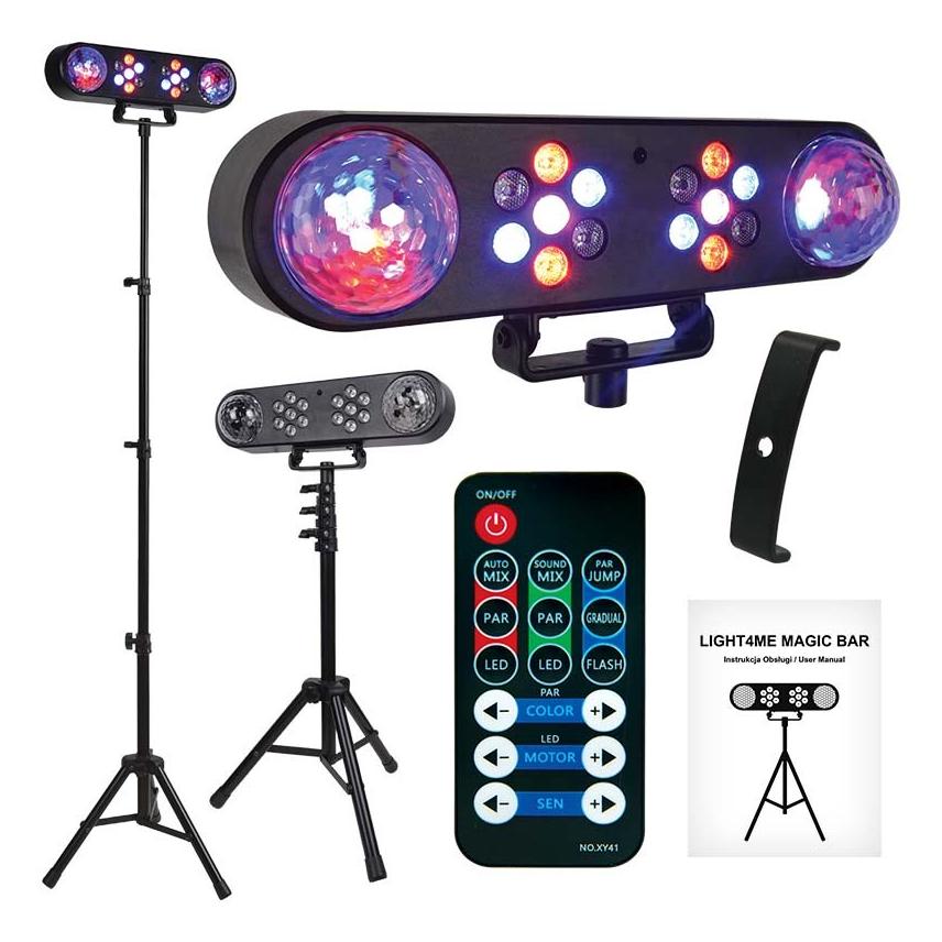 Light4Me MAGIC BAR Discokugel LED PAR Effekt + Ständer (5908249809604)