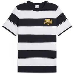 PUMA Class Striped T-Shirt Herren 16 - new navy XL