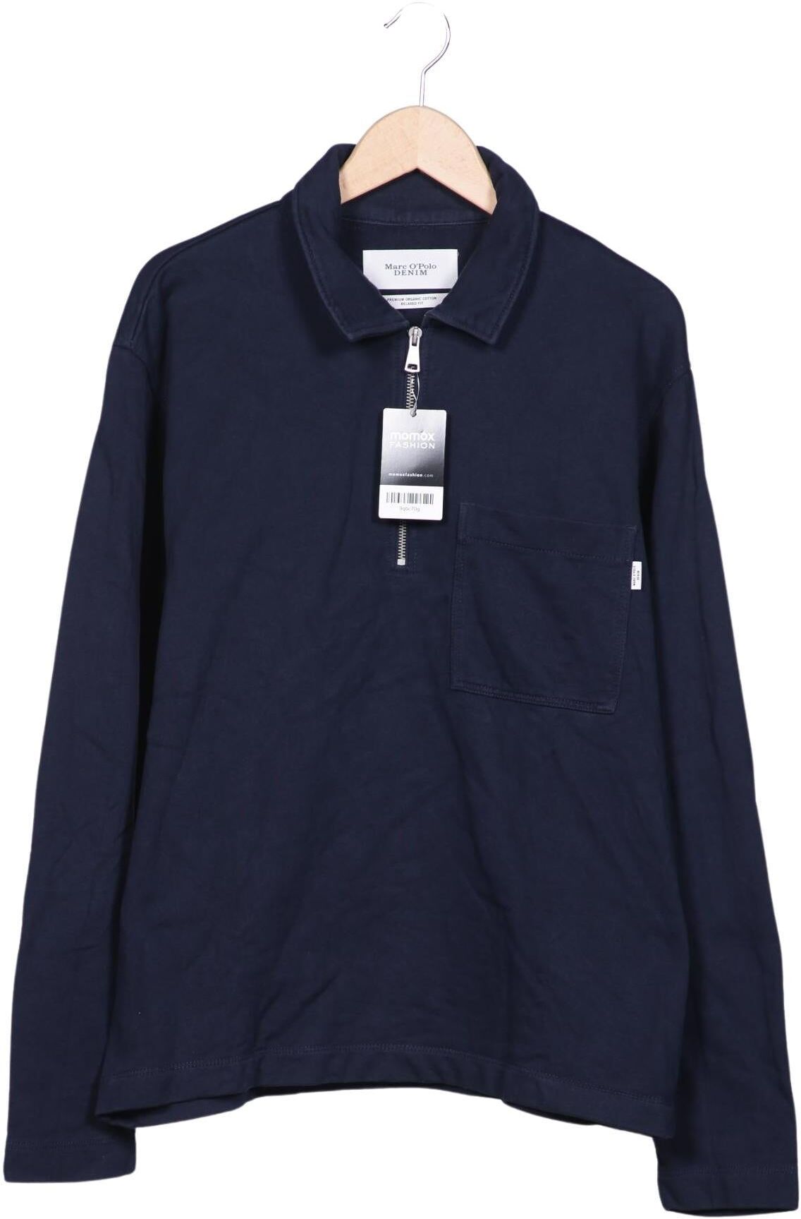 Marc O' Polo Sweater, Marineblau, Gr. M, Baumwolle - Second Hand