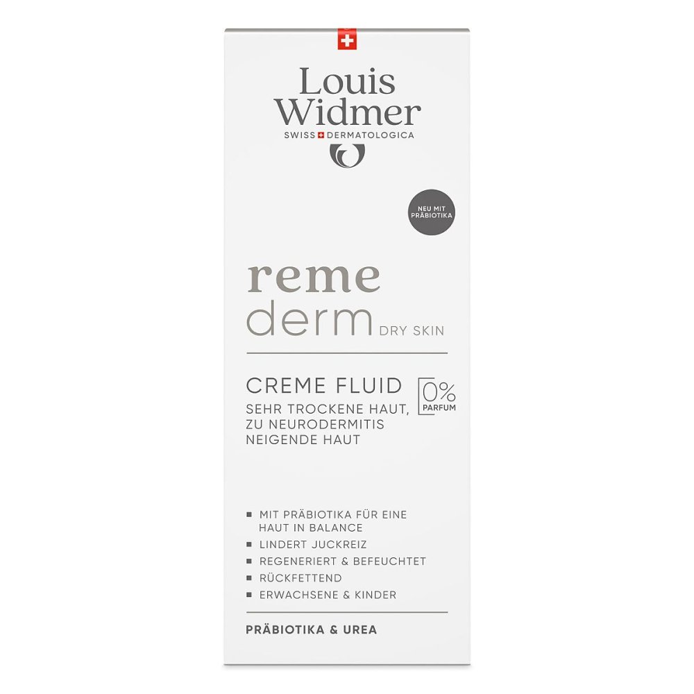 LOUIS WIDMER GmbH Louis Widmer remederm Creme Fluid Präbiotika unparfümiert 19747581