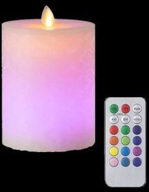 Uplift Treasures Real Wax LED Flameless Candles With Remote Control 1pc S