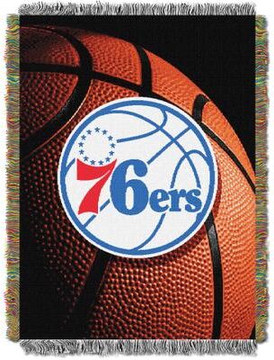 76ers Photo Real Throw by NBA in Multi