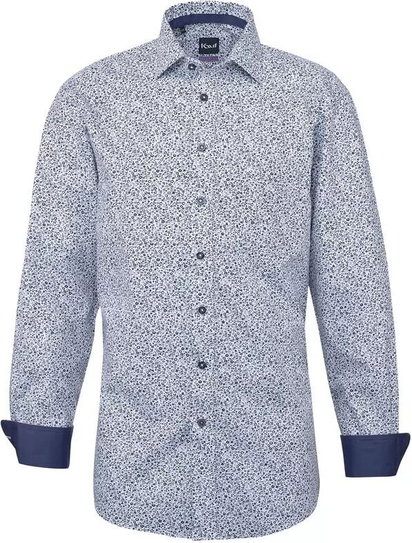 Kauf - Hemd, Regular Fit, langarm, für Herren, Blau, Größe 43