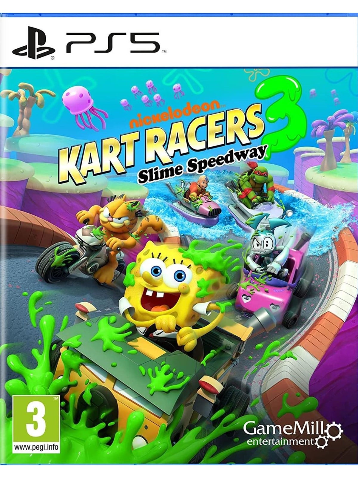 Nickelodeon Kart Racers 3: Slime Speedway - Sony PlayStation 5 - Rennspiel - PEGI 3
