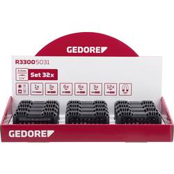 Gedore Display 12xBit-Box 1/4 SL+PH+PZ+TX 32tlg R33009032 Bit-Box 12fach 1/4 (6.3 mm)