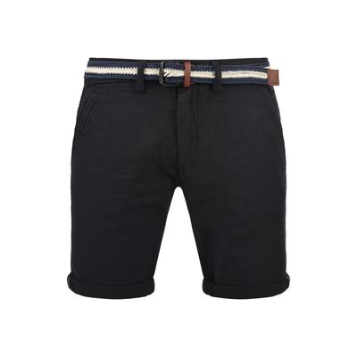Chinoshorts INDICODE "Chinoshorts IDMews", Herren, Gr. L, N-Gr, schwarz, Obermaterial: 100% Baumwolle CO., Hosen Chinoshorts
