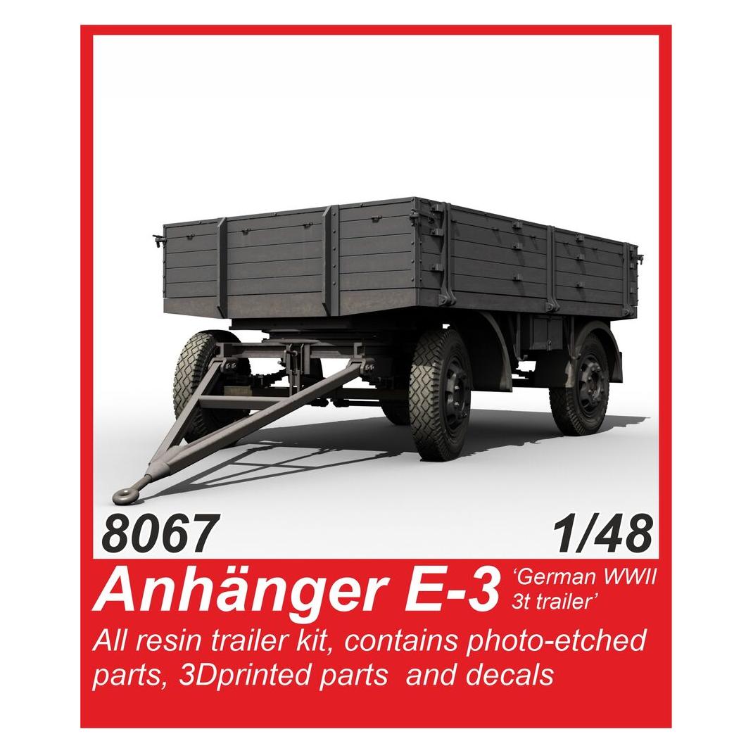 CMK E-3 German WWII Trailer 1/48 (8067)