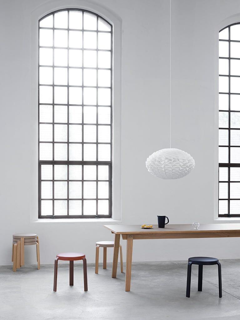 Normann Copenhagen Hocker (grau, Eiche) grau   Eiche