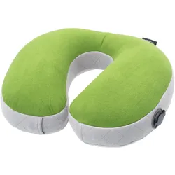 Cocoon U Shaped Down Neck Pillow fresh olive/grey, Reisekissen, Grün