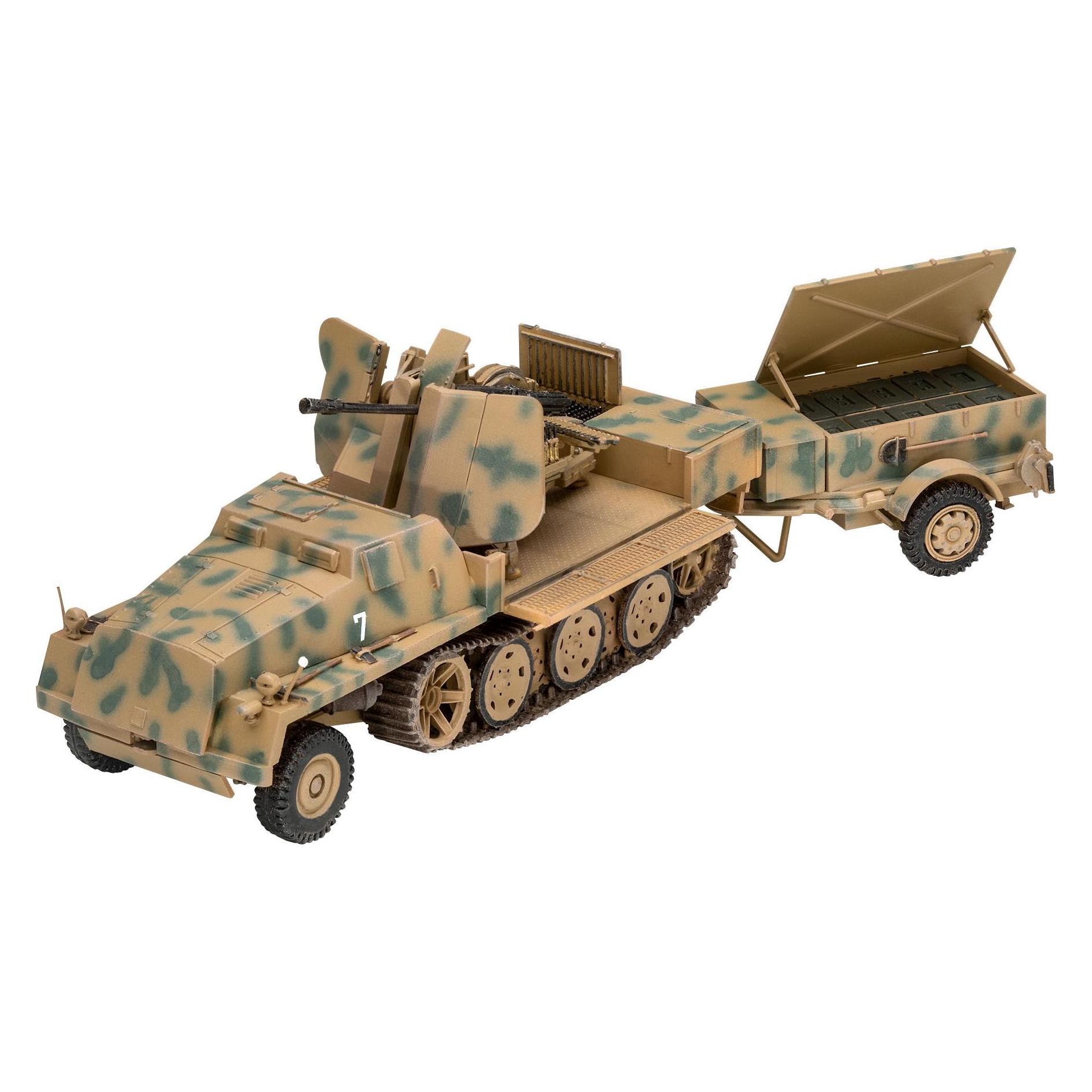 Revell sWS mit Flak-Aufbau als Sfl. mit 3,7cm Flak 43 (REV 03293)