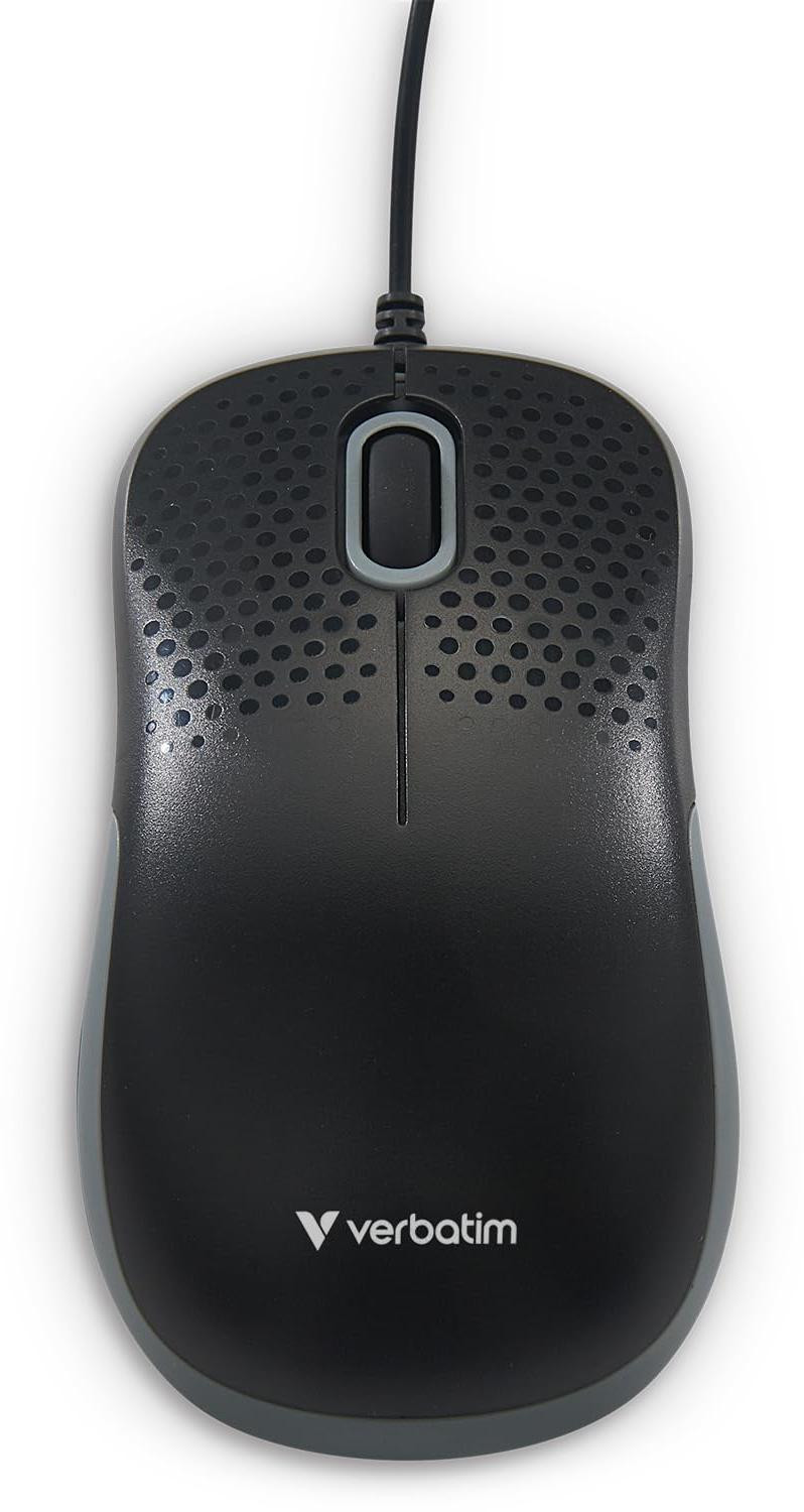Verbatim stille USB-muis, zwart