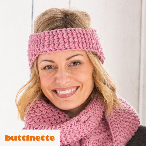 Strickanleitung – Stirnband aus Woll Butt Ida