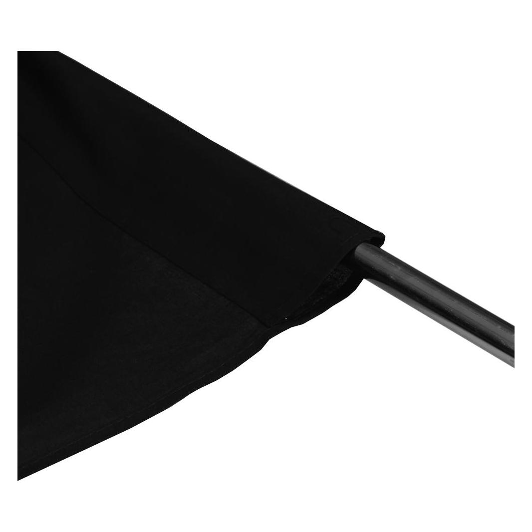 Falcon Eyes Stoffhintergrund BCP-02 2x3 m Schwarz (300 cm, 300 cm) (2960102)
