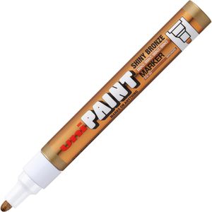 uni-ball Lackmarker PX-20, wasserfest & permanent, bronze, Rundspitze 2,2 - 2,8 mm, glänzend