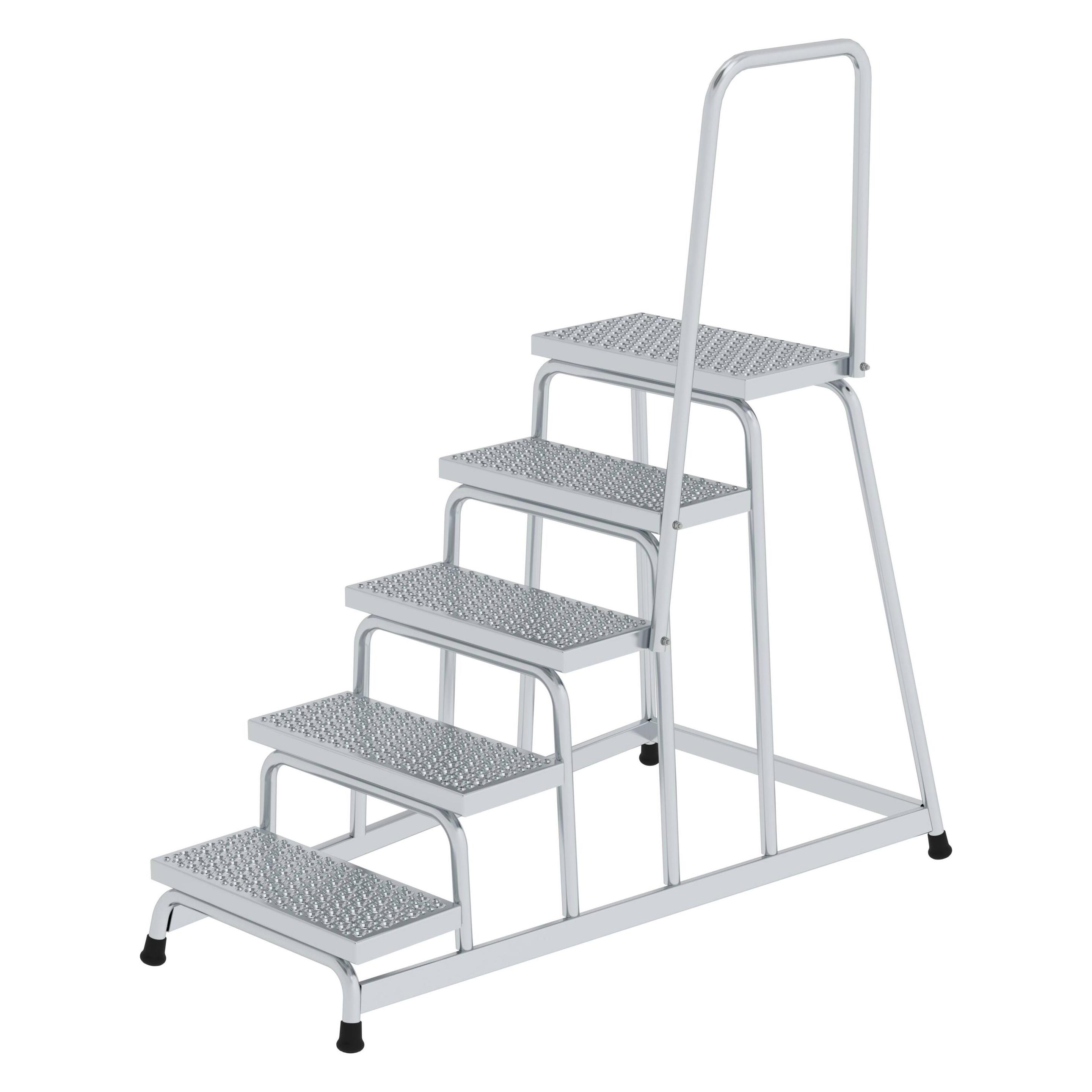 Munk Arbeitspodest starr R13 mit Handlauf 5 Stufen (55 cm) (051038)